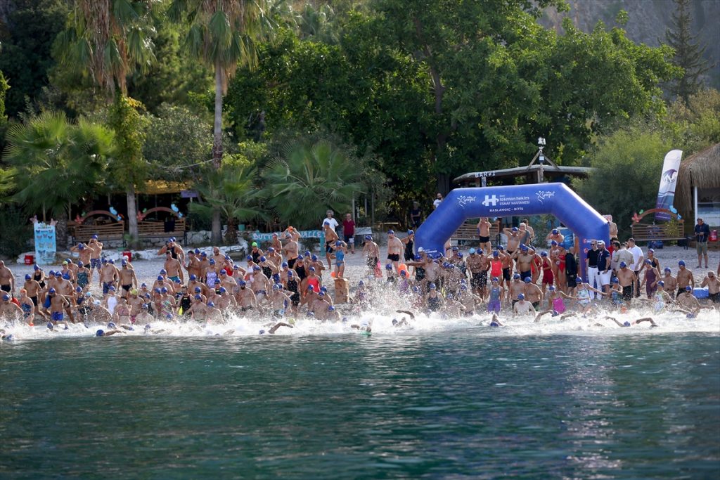 Fethiye açık su yüzme yarışları