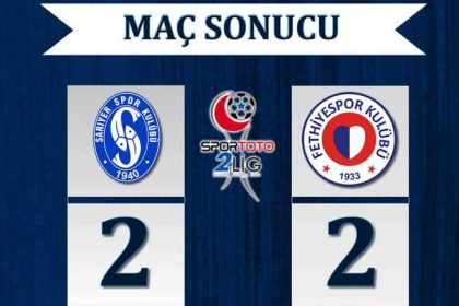 Fethiyespor Sarıyer maç sonucu