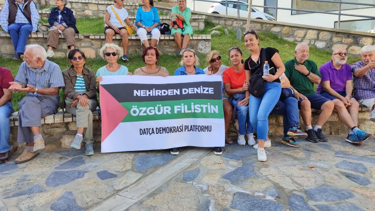 Datça Demokrasi Platformu'ndan Filistin'le ilgili açıklama