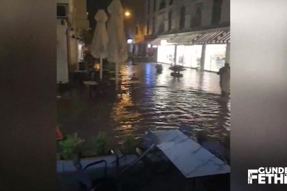 Fethiye sağanak yağış