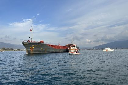 Fethiye’de yük gemisinde meydana gelen patlama