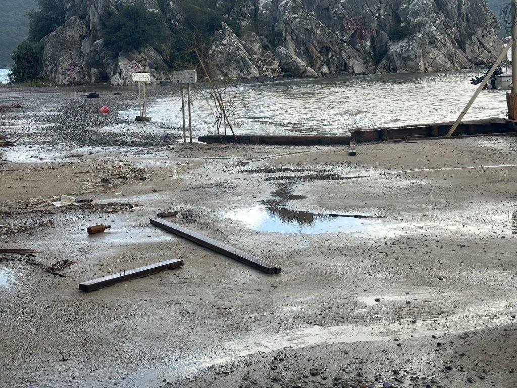 Marmaris’te sağanak