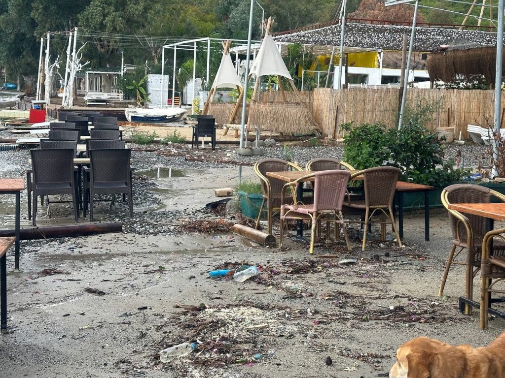 Marmaris’te sağanak