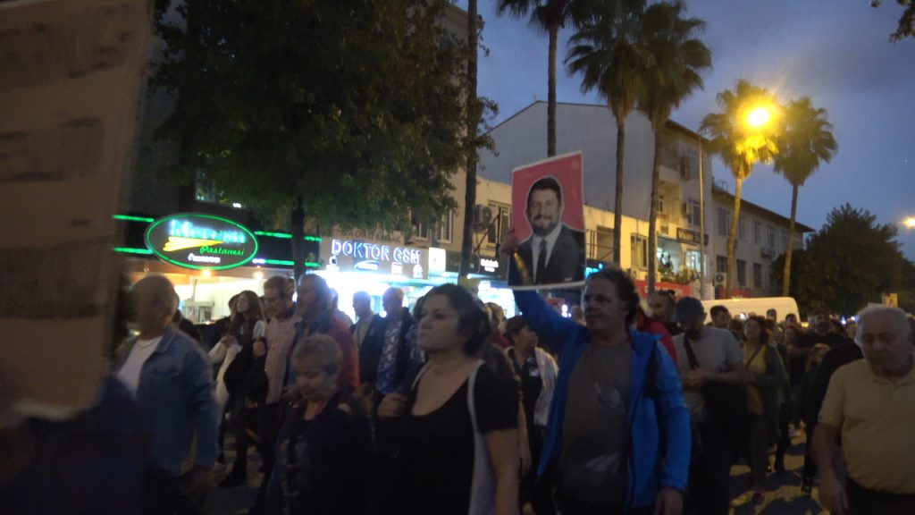 Fethiye yargı protesto