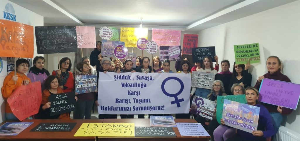 Menteşe Kadın Platformu 25 Kasım