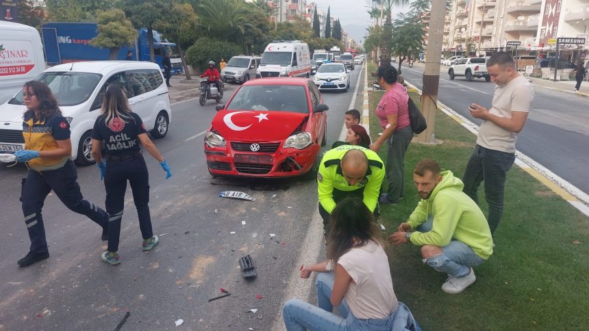 Milas’ta gerçekleşen trafik kazası