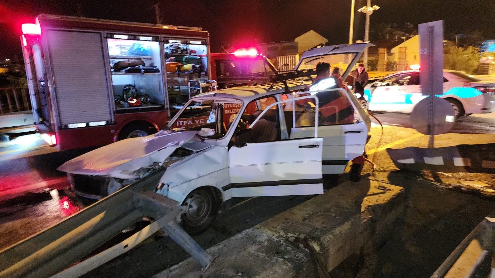 Fethiye’de trafik kazası