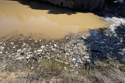Bodrum’da derelere atılan çöpler Bitez plajına ve barajına vurdu