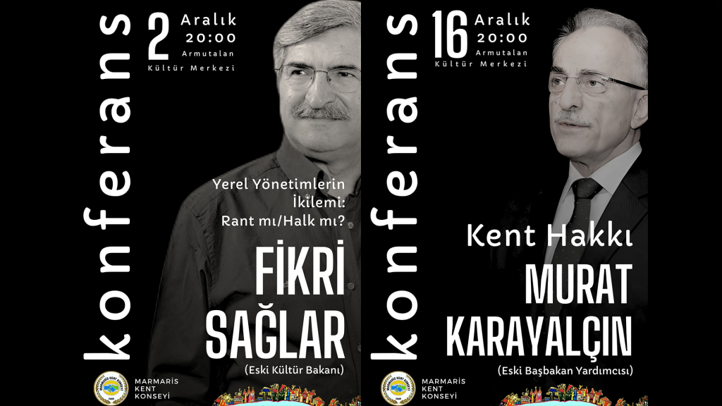 Fikri Sağlar ve Murat Karayalçın Aralık’ta Marmaris'te