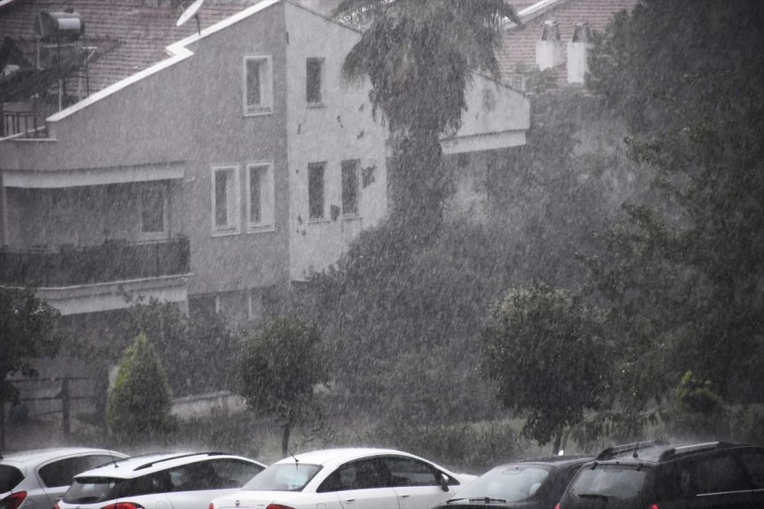 muğla sağanak