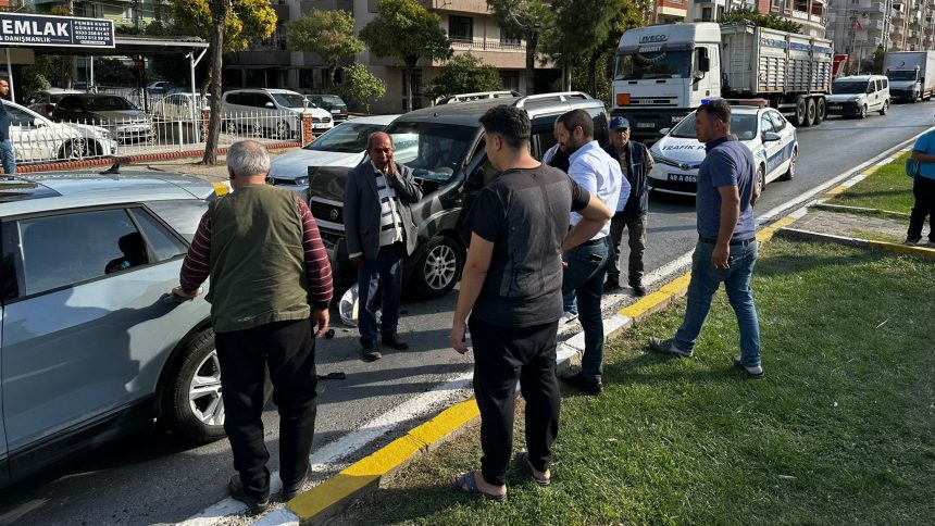 Milas’ta zincirleme trafik kazası