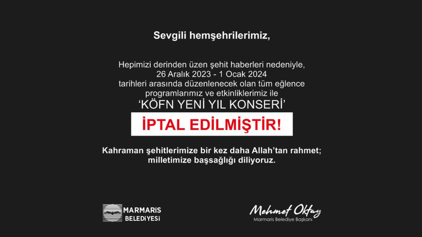 Marmaris yılbaşı etkinlikleri