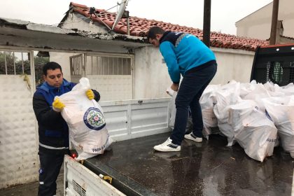 Muğla Büyükşehir kış yardımları