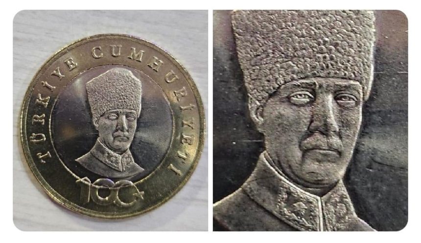 5 tl atatürk
