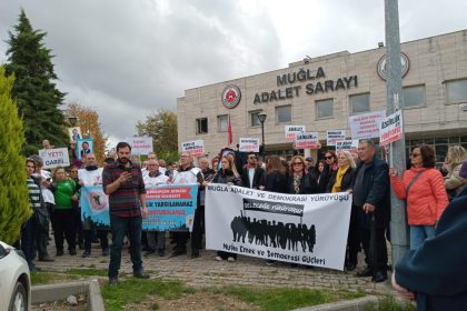 Muğla adalet ve demokrasi yürüyüşü