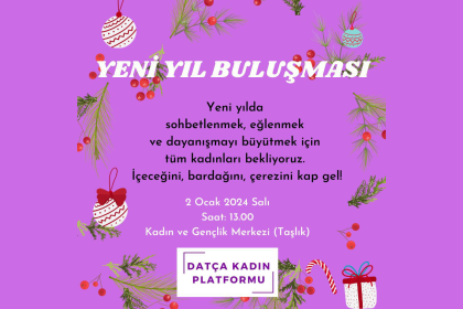 Datça Kadın Platformu yılbaşı