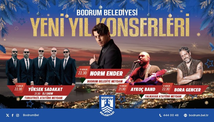 Bodrum yılbaşı etkinlikleri
