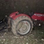 Datça'da traktör kazasında