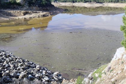 Geyik Barajı'nda su