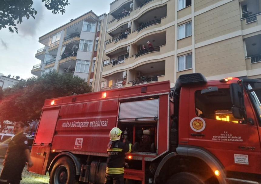 Milas’ta yangın