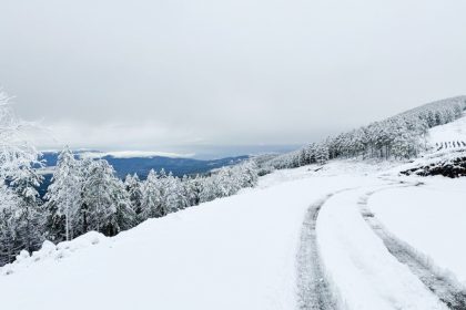 Muğla'nın yüksek kesimlerine kar
