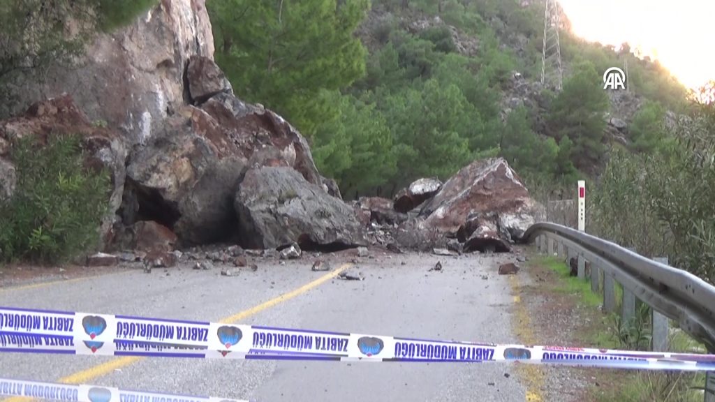 ortaca heyelan Dalyan İztuzu 