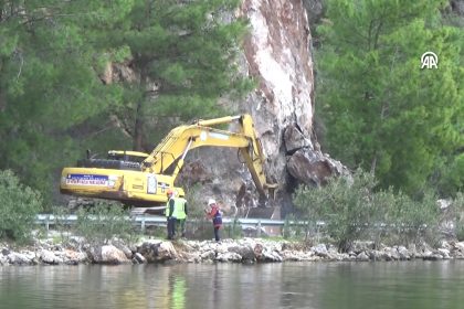 ortaca heyelan Dalyan İztuzu
