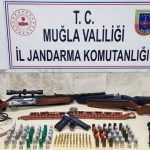 Ula'da ruhsatsız silah operasyonu