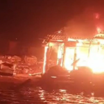 Milas'ta ev yangını