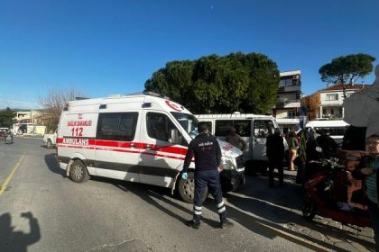 milas kaza Milas trafik kazası çocuğa minibüs çarptı