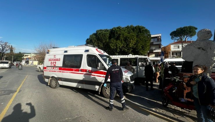 milas kaza Milas trafik kazası çocuğa minibüs çarptı