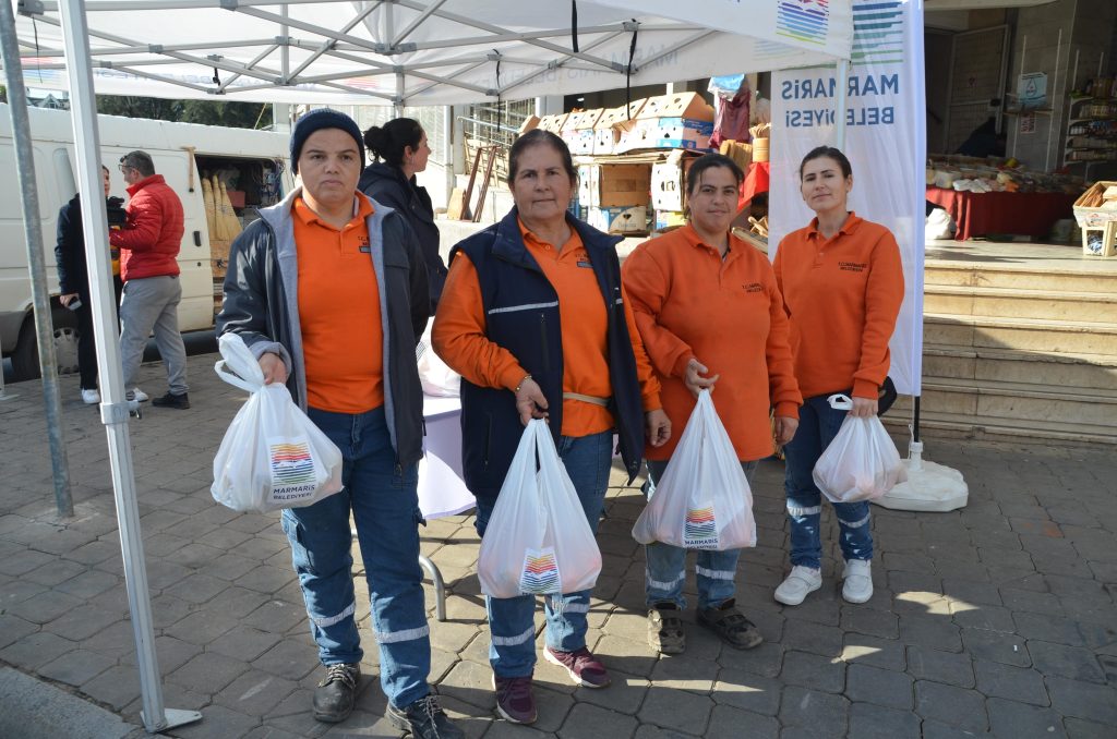 marmaris turunç marmaris belediyesi turunç dağıttı