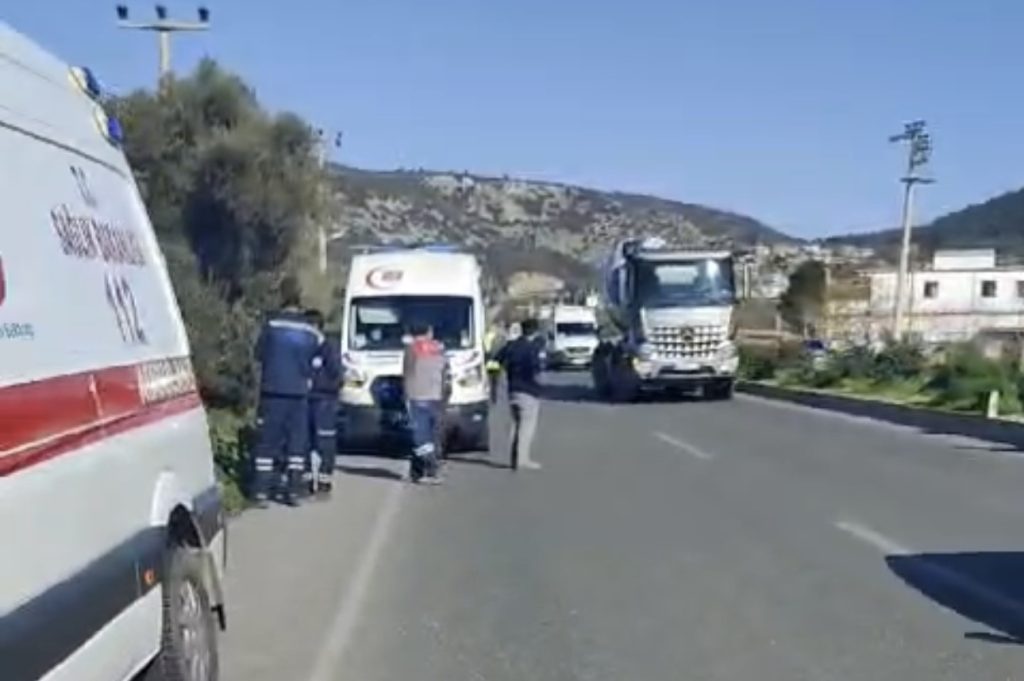 milas kaza trafik kazası koru