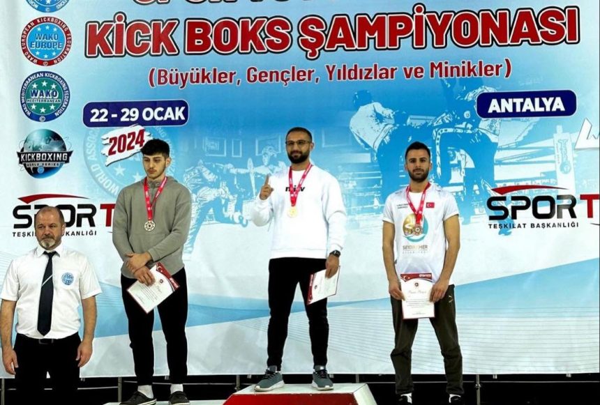 Yunus Emre Karasaçlı Seydikemer türkiye üçüncüsü seydikemerli sporcu