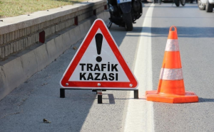 Milas'ta minibüs kazası
