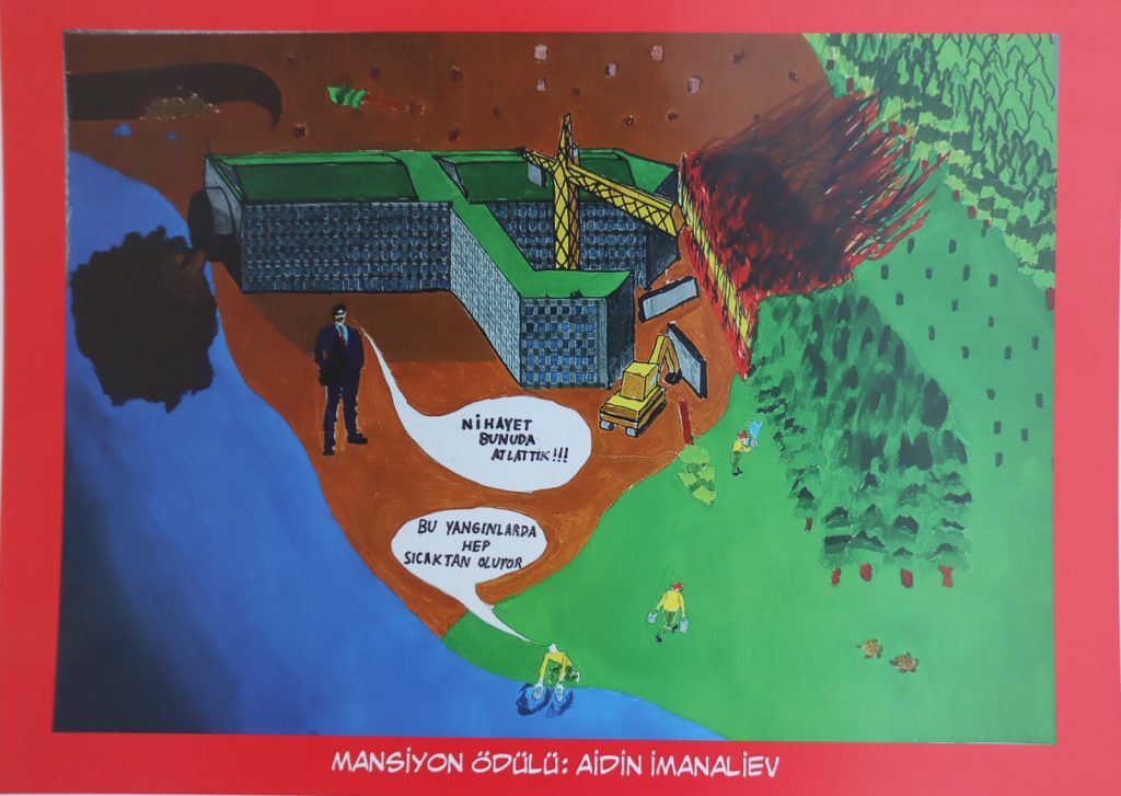 Eko-Kırım Kıskacında Marmaris karikatür yarışması ekokırım