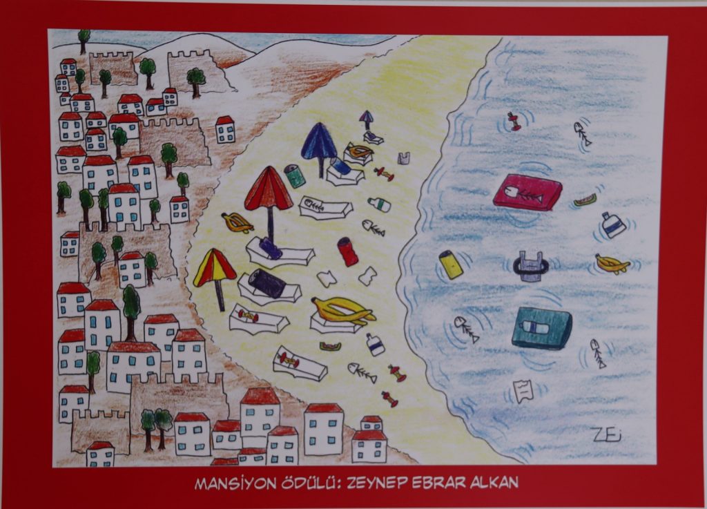 Eko-Kırım Kıskacında Marmaris karikatür yarışması ekokırım