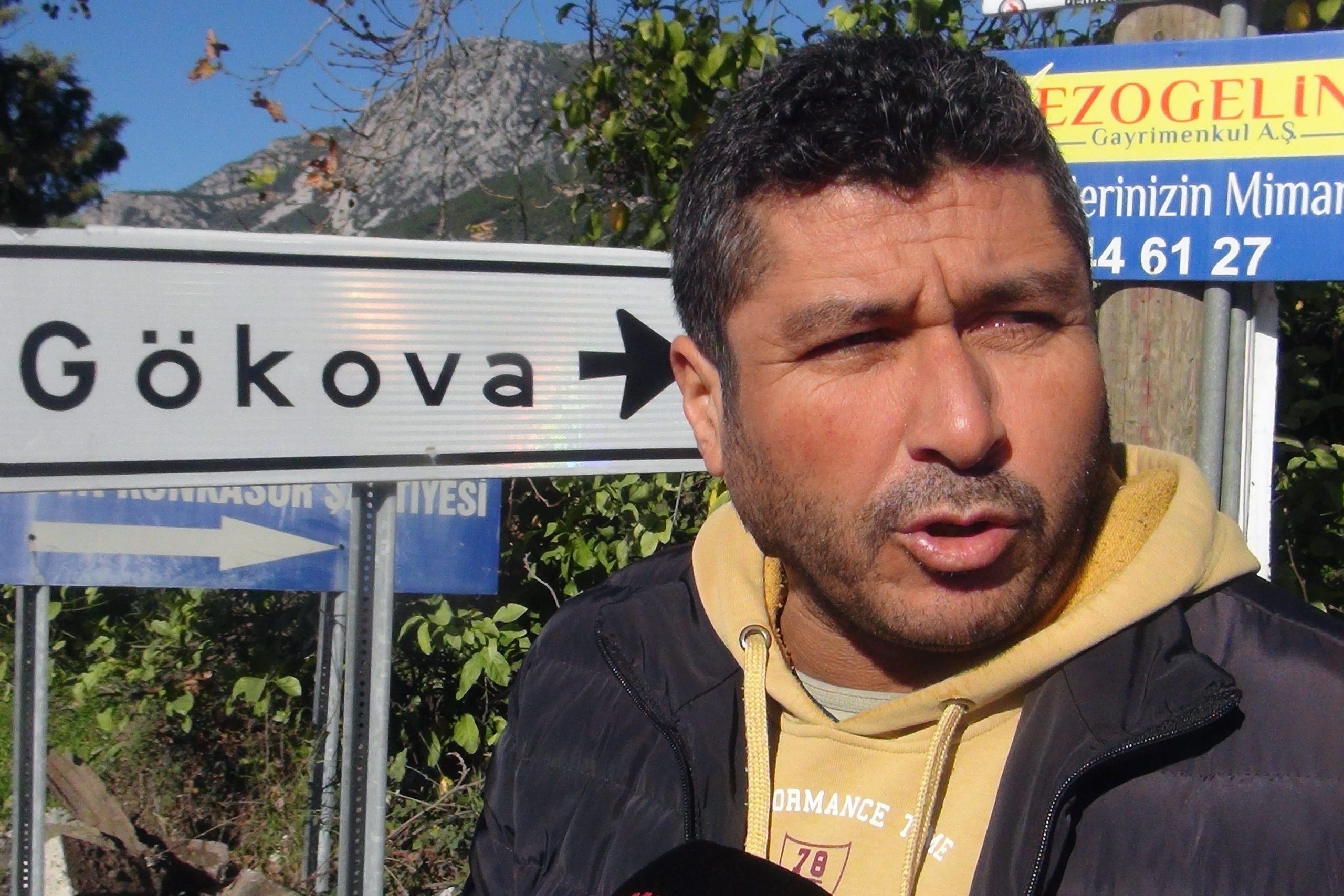 muğla gökova kavşağı, ula gökova kavşağı, Gökova Mahallesi'ndeki kavşakta,