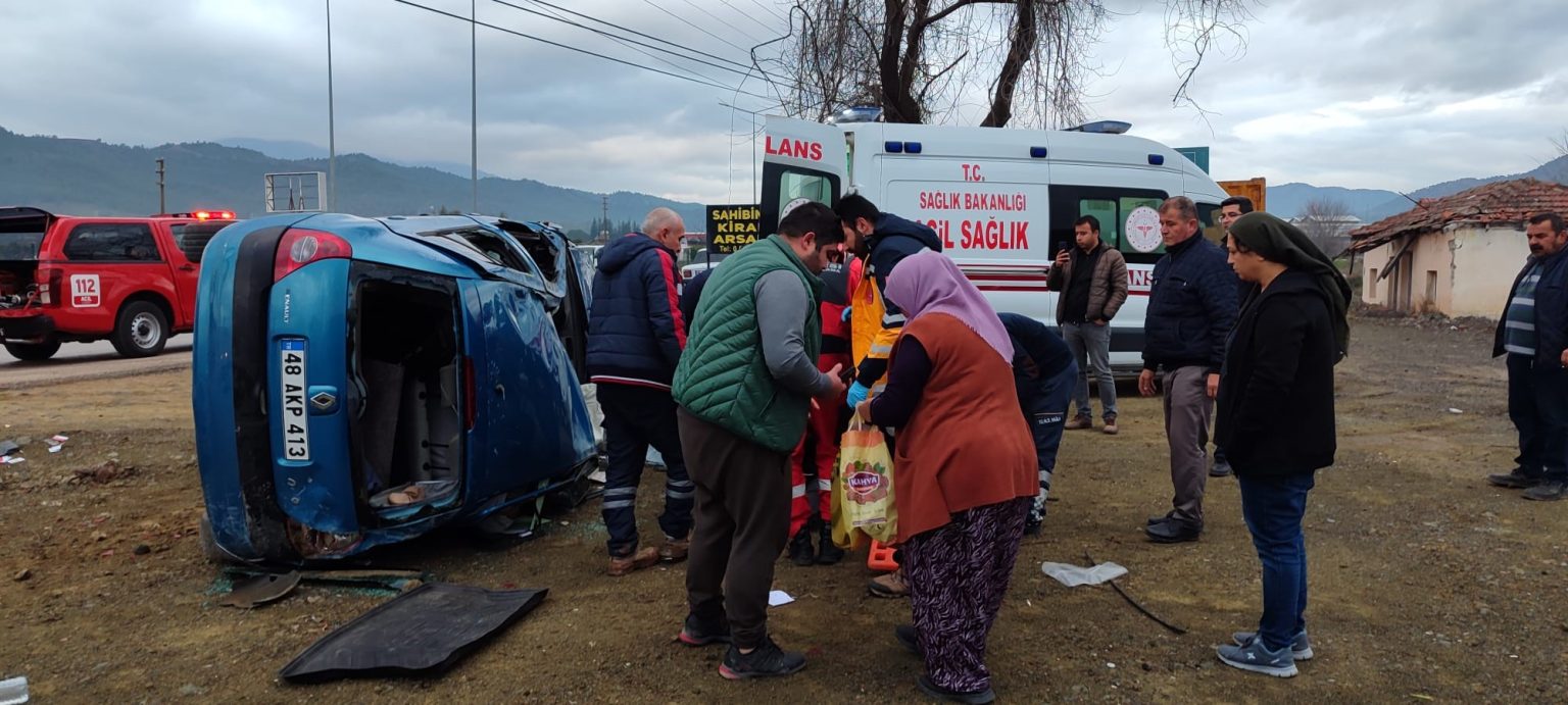 seydikemer kaza, seydikemer'de kaza, seydikemer trafik kazası,