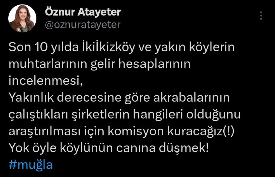 öznur atayetere btp bağımsız türkiye partisi akbelen