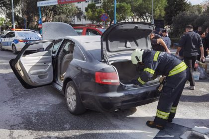 muğla otomobil yangını, menteşe otomobil yangını, menteşe'de bakımdan çıkan otomobil, menteşe bakımdan çıktıktan,