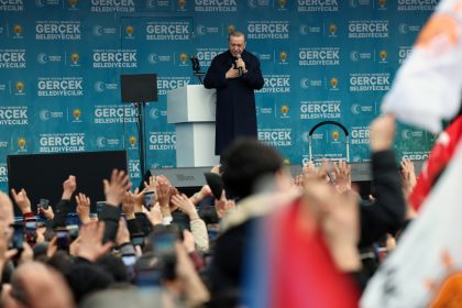 Cumhurbaşkanı Recep Tayyip Erdoğan'ın, Muğla'da miting