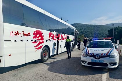muğla otobüs denetim jandarma denetim