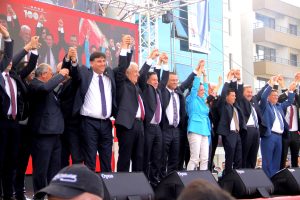 muğla özgür özel ahmet aras miting