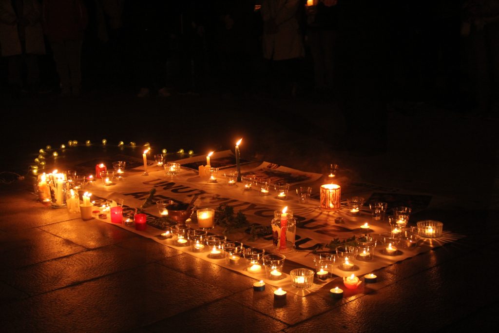 Datça deprem 6 şubat deprem anma Datça Demokrasi Platformu
