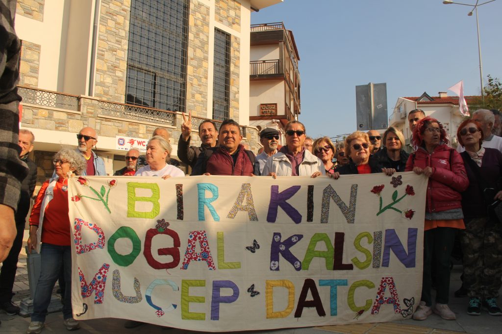 MUÇEP Datça Datça Yat limanı basın açıklaması