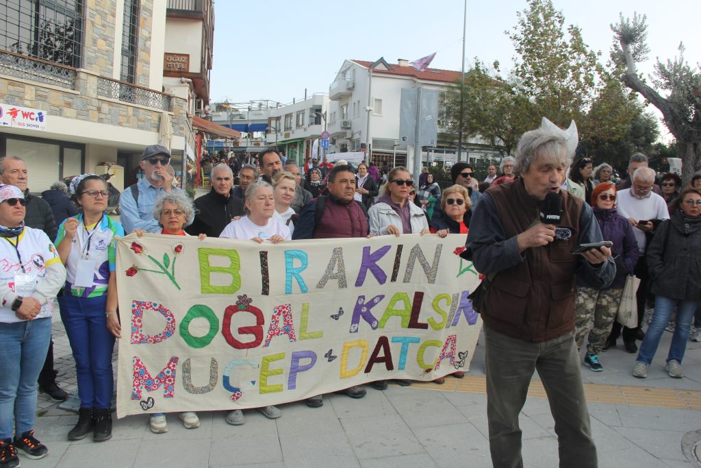 MUÇEP Datça Datça Yat limanı basın açıklaması