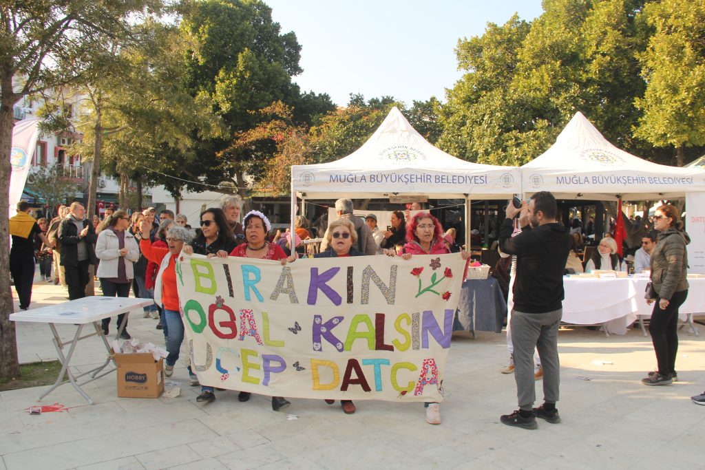 MUÇEP Datça Datça Yat limanı basın açıklaması