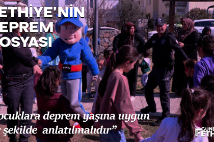 deprem çocuklar psikolog Berkant Vatansever Fethiye Deprem Dosyası