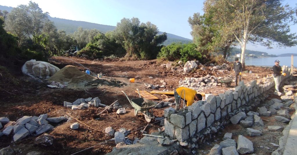 Bodrum'da kaçak yapılara, Bodrum hazine arazisine yapılan,